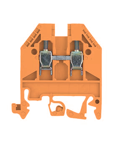 Клемма WK 2,5 / U BROWN - Проходная клемма, тип фиксации провода: винтовой, номинальное сечение: 2,5 мм кв., 24A, 800V, ширина: 5 мм, цвет: коричневый, тип монтажа: DIN 35