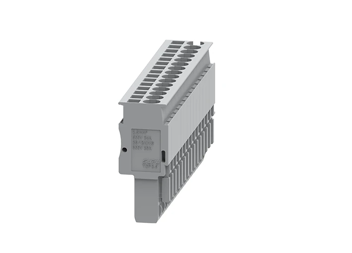 Разъем штекерный TCP2.5-15-GY - Разъем штекерный с пружинным зажимом, для клемм TCD1.5-2-1…, TCD2.5-2-1… 15 полюсов, цвет: серый