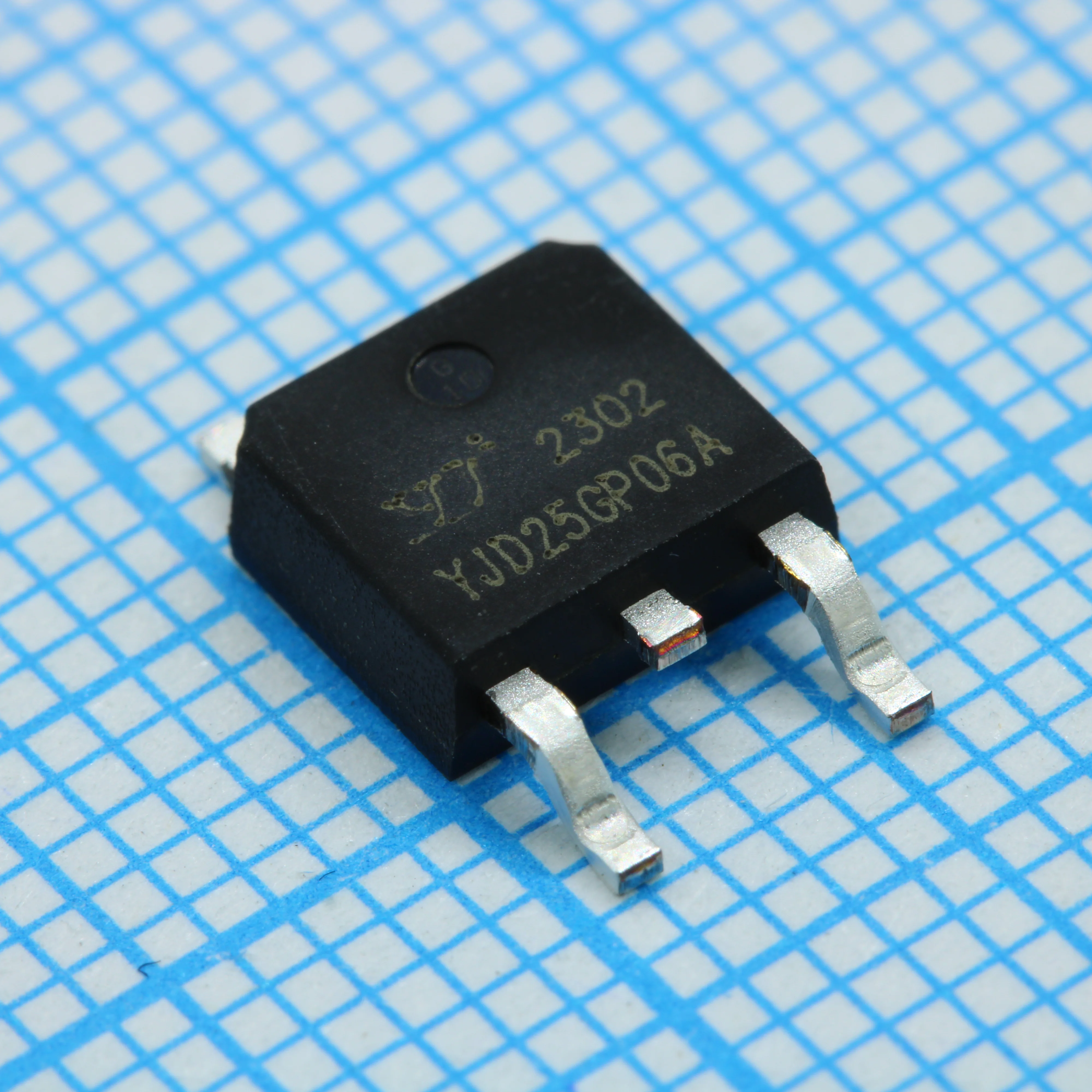 YJD25GP06A - Транзистор полевой MOSFET P-канальный 60В 25A TO-252