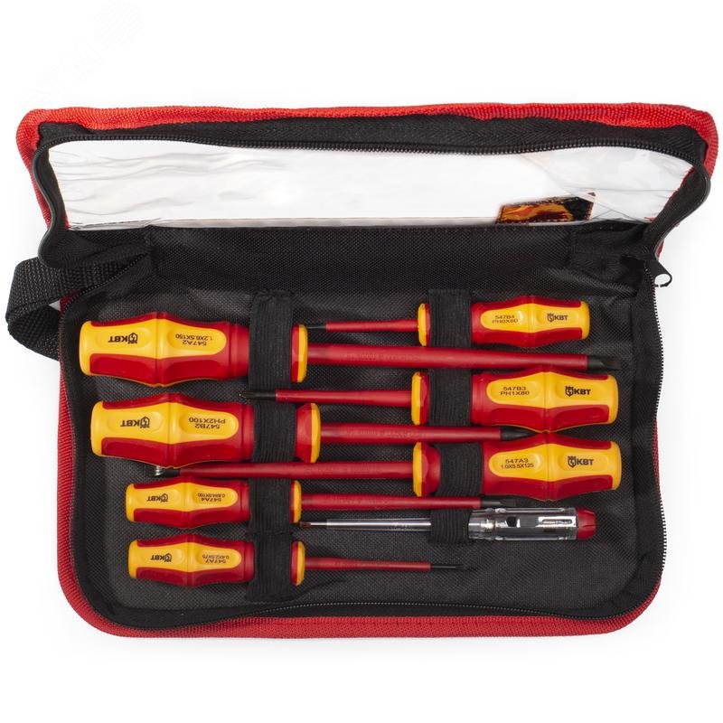 НИО-08-S серия Профи - Набор диэлектрических отверток для работ под напряжением до 1000 В