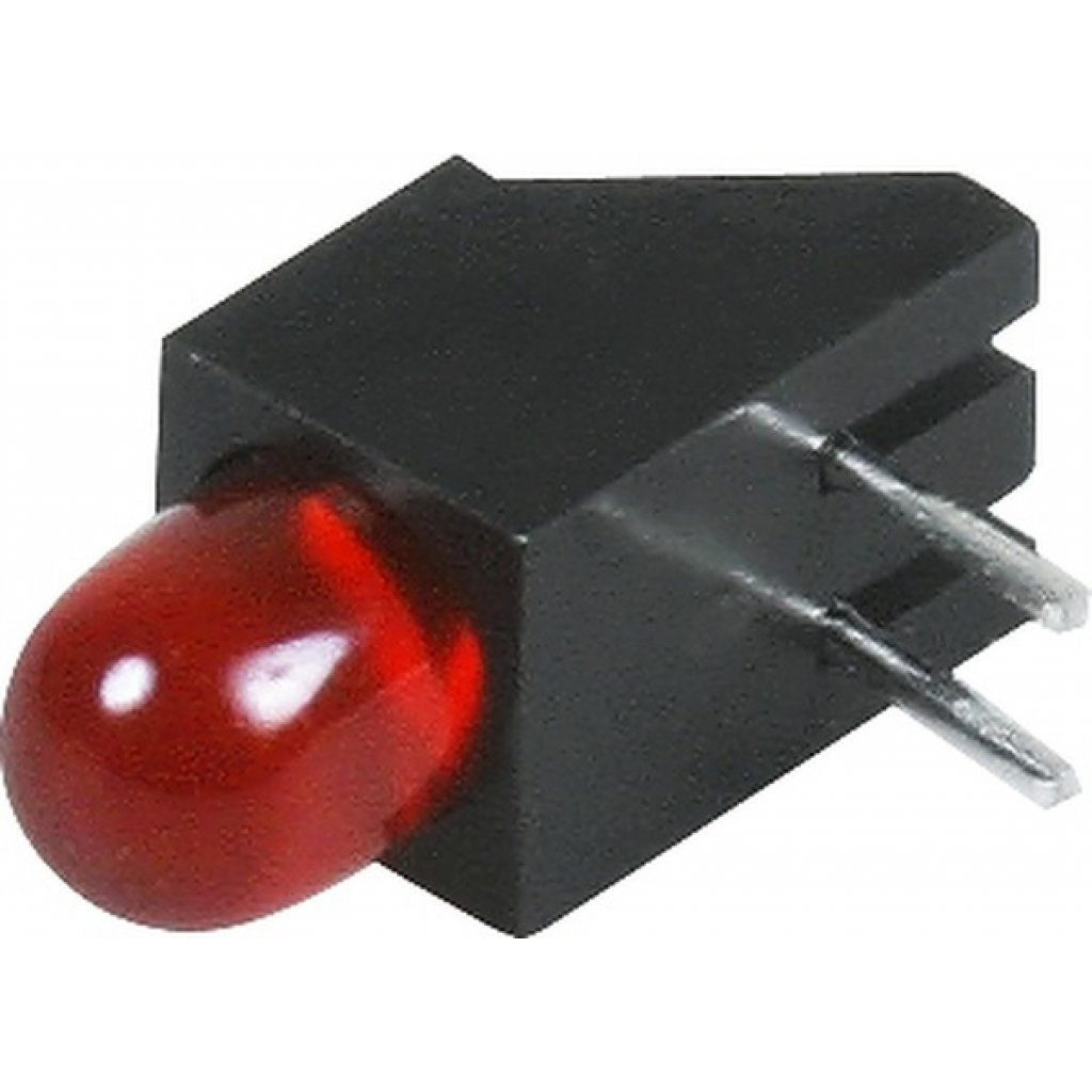 L-1503CB/1ID - Светодиод 5мм с держателем/красный/625нм/8-30мкд/60°