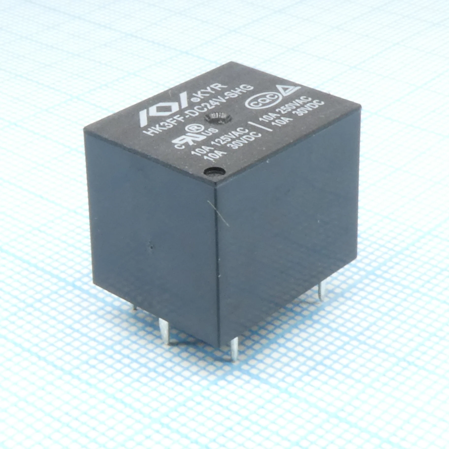 HK3FF-DC24V-SHG - Реле силовое, 10А одна контактная группа-два направления катушка 24В 0.36Вт