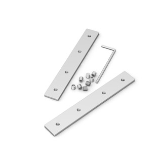 Соединитель профиля SL-LINE-6070-180 Set 029016 - Прямой коннектор для соединения 2-х отрезков профиля SL-LINE-6070, SL-LINIA55-FANTOM. Устанавливается в паз. В комплекте: соединитель - 2 шт., винт - 8 шт., шестигранный ключ - 2 шт. Цена за 1 комплект.