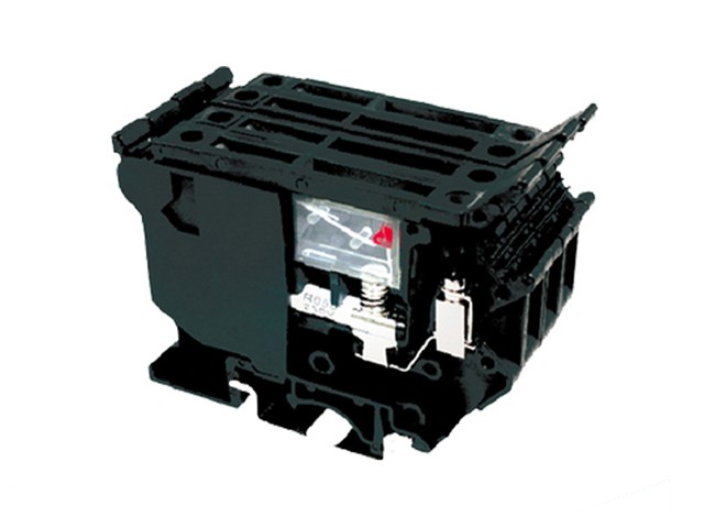 Предохранительная клемма JUT1-4RD-BK - Предохранительная клемма, тип фиксации провода: винтовой, номинальное сечение: 4 мм кв., 800V, ширина: 6,2 мм, цвет: черный, тип монтажа: DIN35