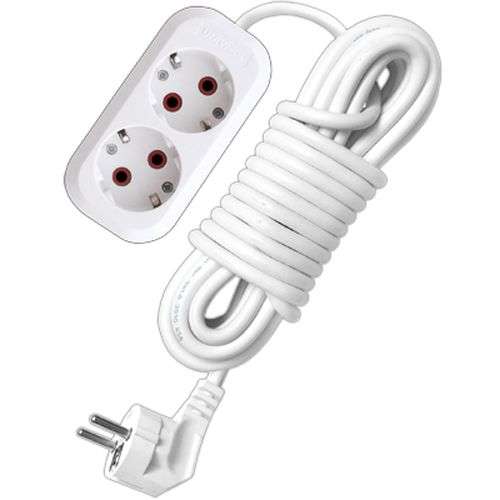 Удлинитель 2х3м с заземл. 10А IP20 У10-553 ПВС 3х0.75 553-03