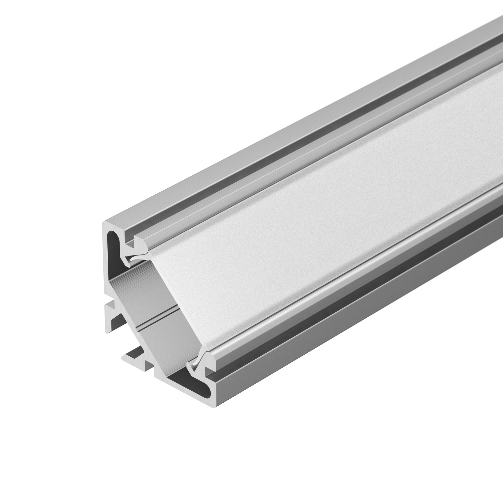 Профиль PDS45-LITE-2000 ANOD 023862 - Алюминиевый анодированный угловой профиль для светодиодных лент и линеек. Габаритные размеры (LхWхH): 2000x16x16 мм. Ширина площадки для ленты 11,2 мм. Экраны, заглушки и другие аксессуары приобретаются отдельно. Цена