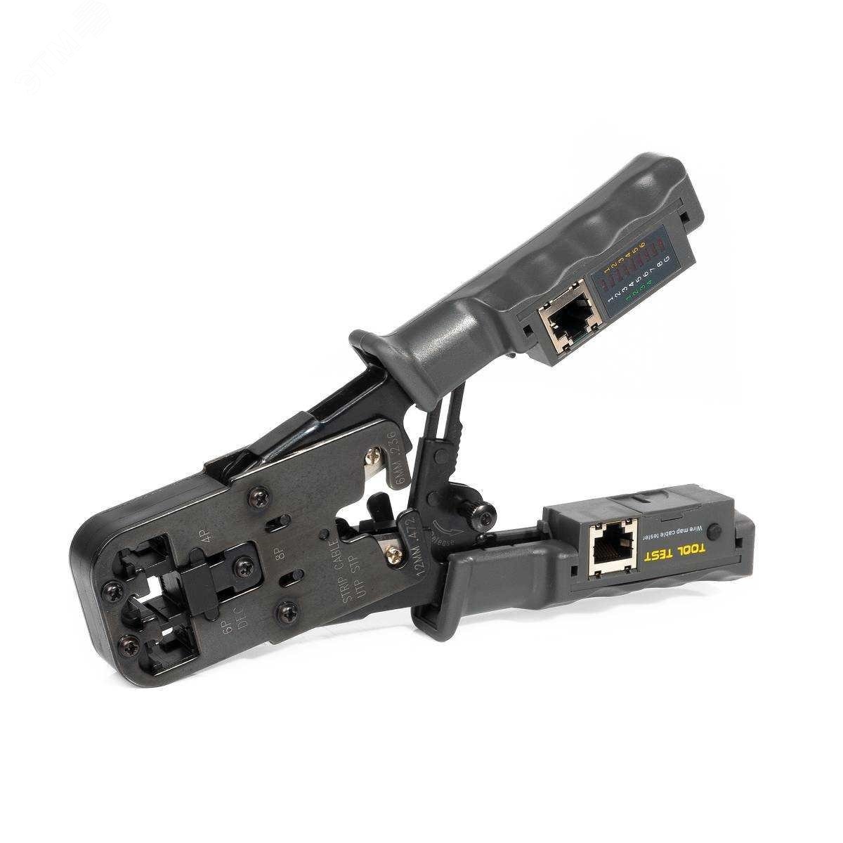 Пресс-клещи для RJ разъемов JT-03T серия ПРОФИ 84493