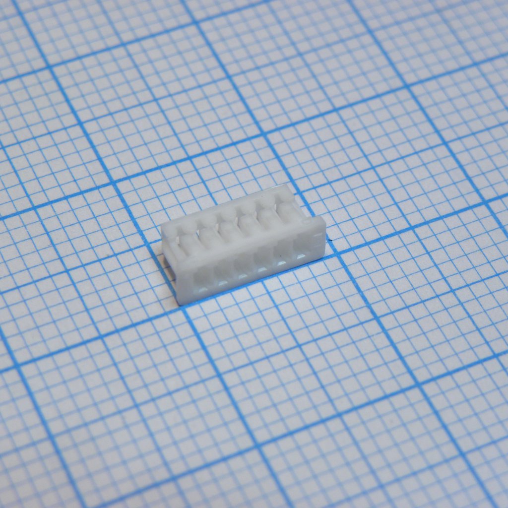 510210600 - Корпус разъема, Серия PicoBlade 51021, Гнездо, 6 вывод(-ов), 1.25 мм