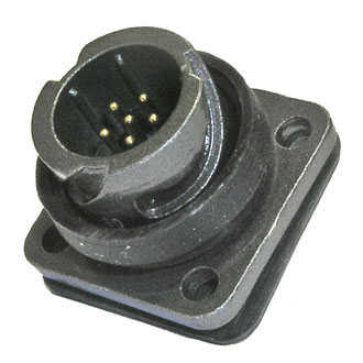 FQ14-6PIN ZJ - Блочная вилка, 6 контактов