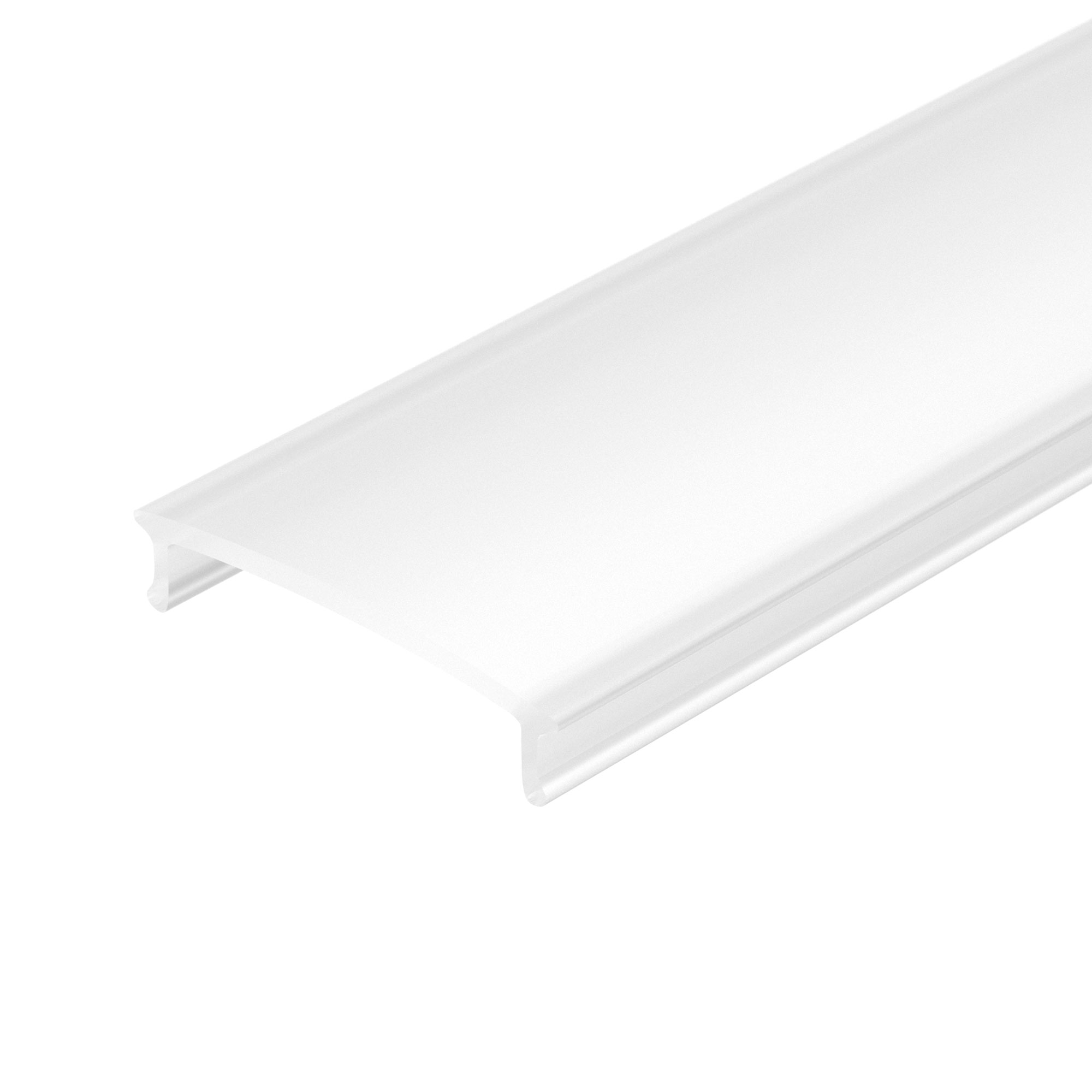 Экран ARH-WIDE-(F)-H10-2000 Opal-PM 016585 - Матовый экран PMMA (56%) для профиля WIDE-H10, WIDE-F-H10. Плоский, длина 2000мм. Цена за 1м.