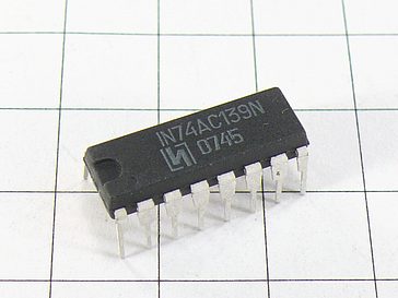 Микросхема IN74AC139N