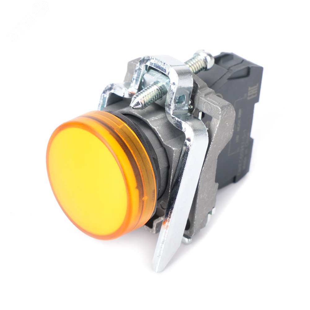 Сигнальная лампа в сборе модульная 22 мм желтая 230-240В АС C3(+) SB4BVM5 - Лампа сигнальная d22-230V желт