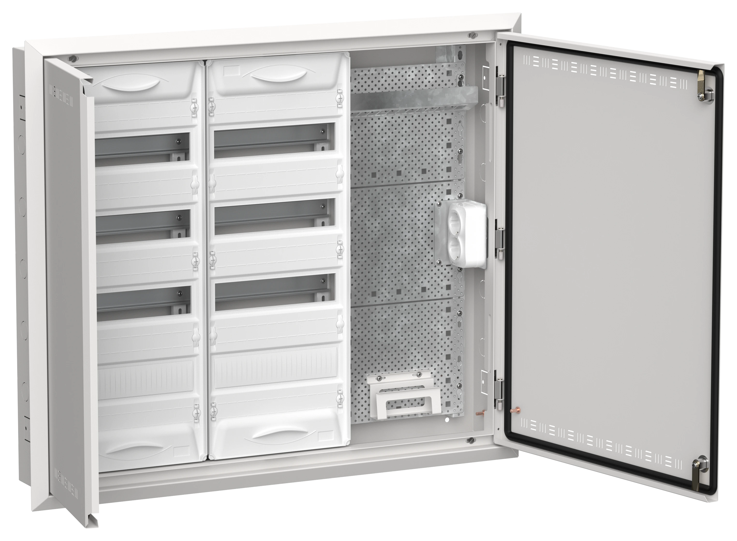 TITAN 5 Корпус комбинированный ЩРв-96 (3х48) белый IEK