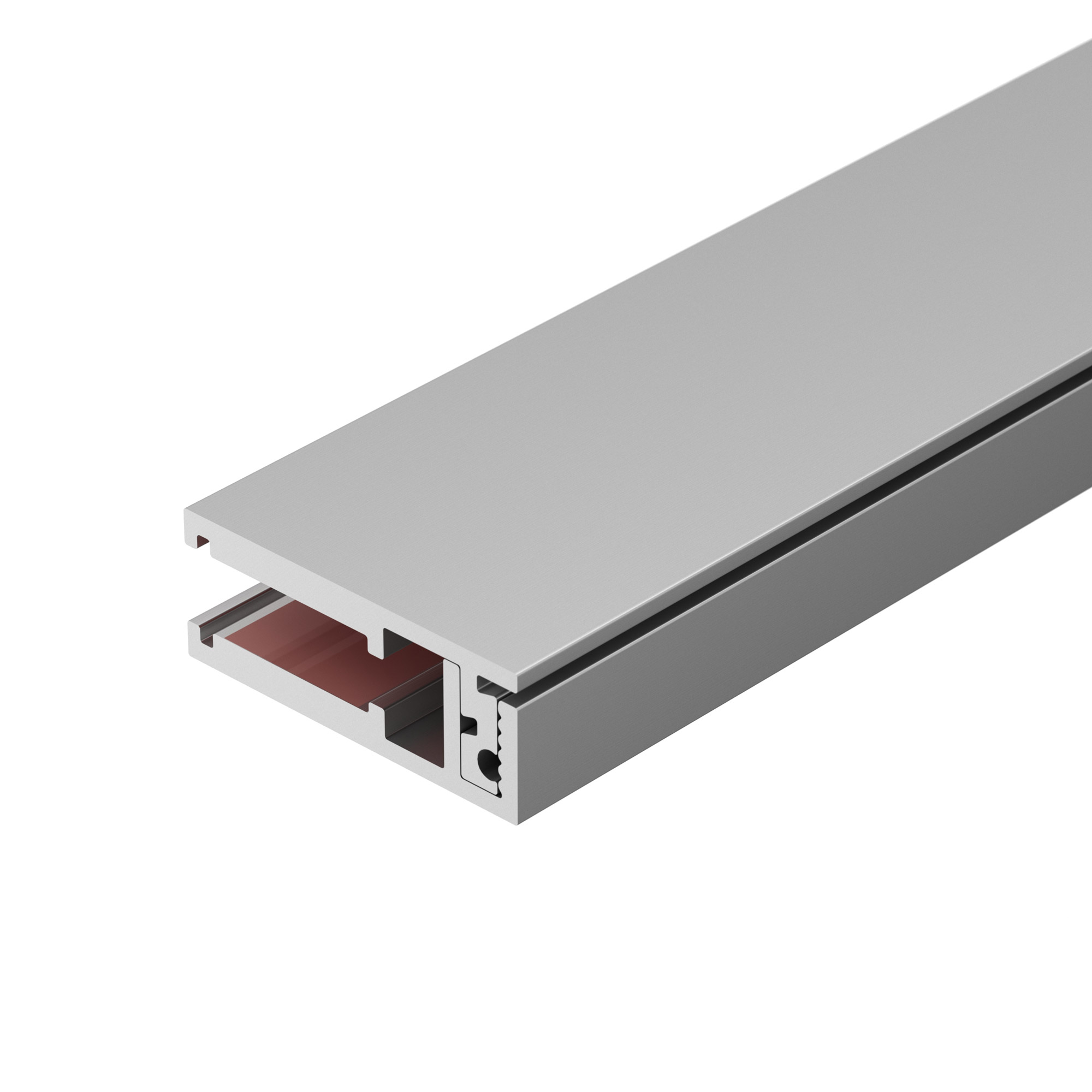 Профиль KLUS-GLASS-56-2000 ANOD 019193 - Алюминиевый анодированный профиль для светодиодной подсветки стекла 5-6мм. Фиксируется на кромке стекла на глубину 14мм при помощи 2-х стороннего скотча. Размер 2000х25, высота 9-10мм в зависимости от толщины стекл
