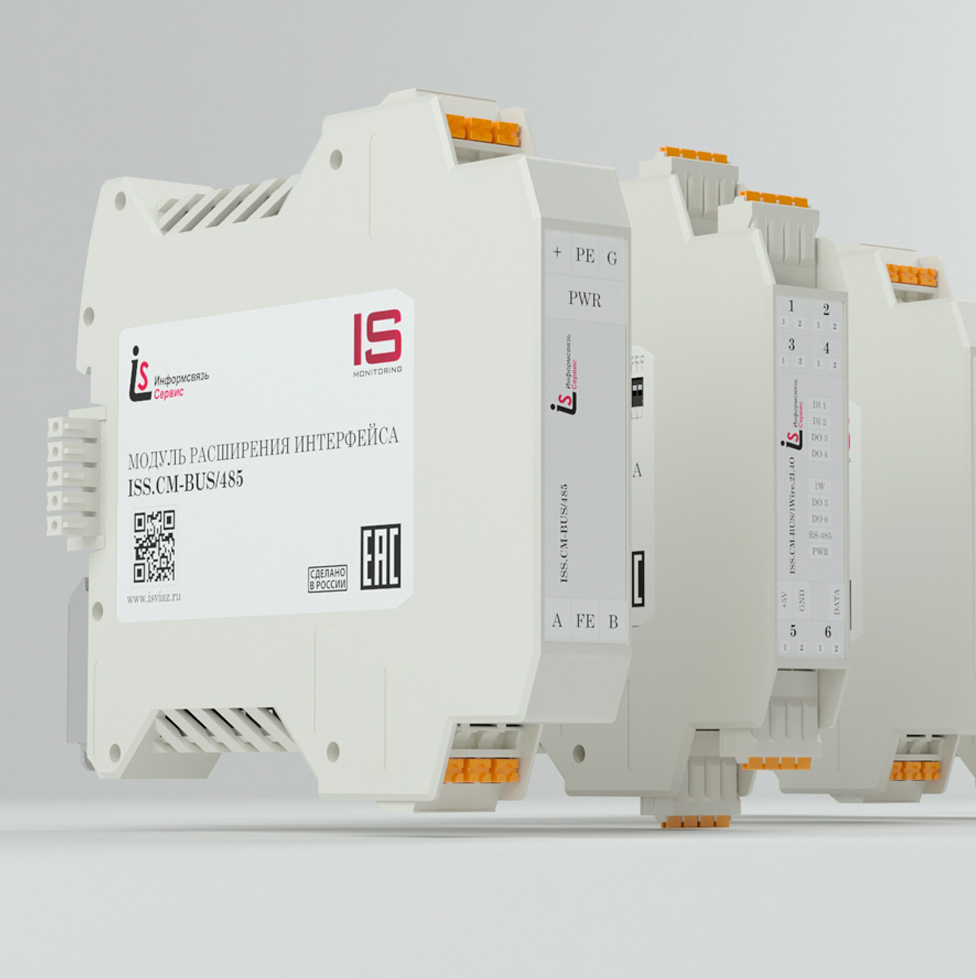 ISS.CM-BUS/485 ISS.CM-BUS/485 - Модуль расширения интерфейсов добавляет 1 внешний интерфейс RS-485