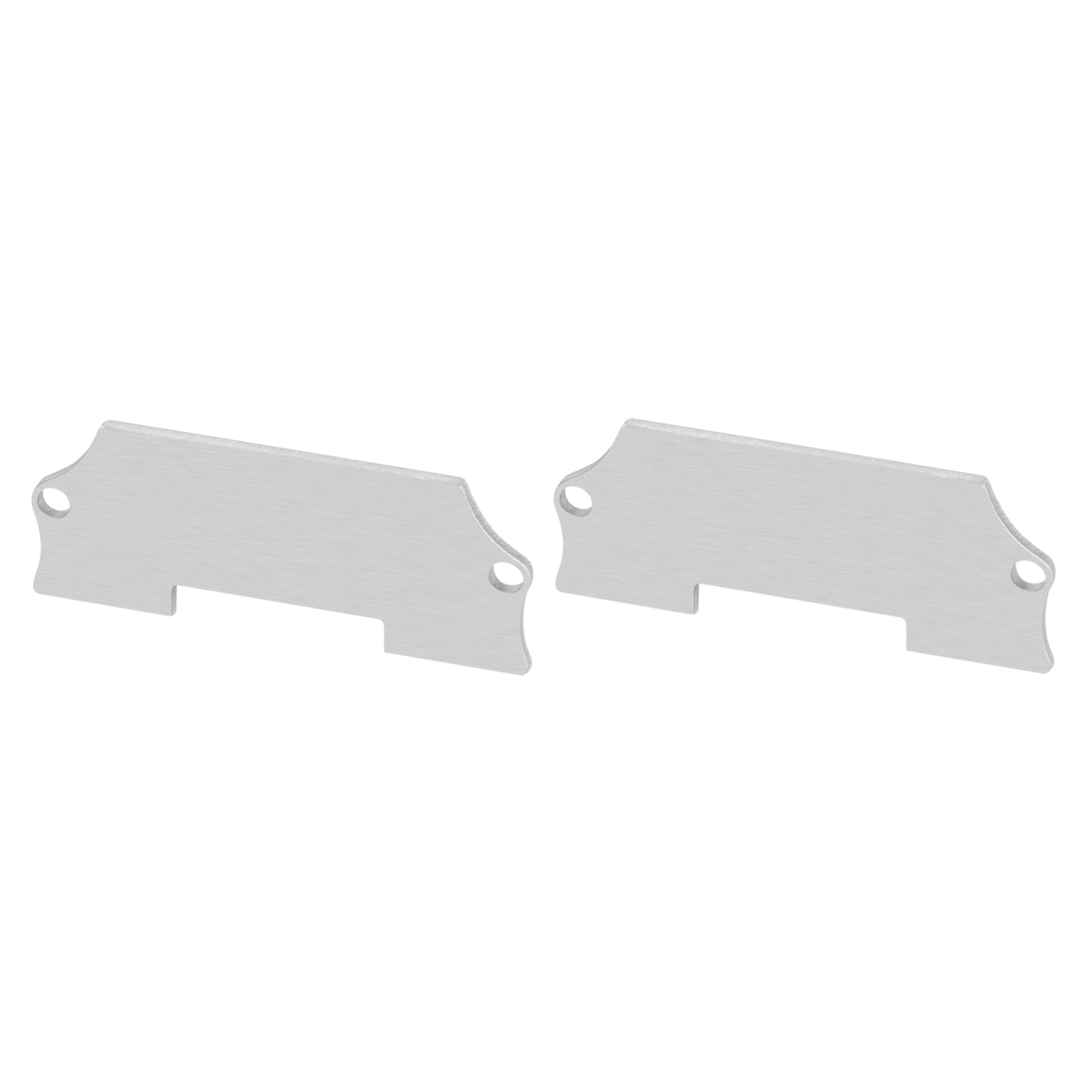 Заглушка STRETCH-S-35-CEIL-CENTER-A (GAMMA35) 047005 - Боковая заглушка для профиля STRETCH-S-35-CEIL-CENTER. Материал алюминий. Размеры 47,36х18,81х2мм. В комплекте 2 заглушки. Цена за комплект.