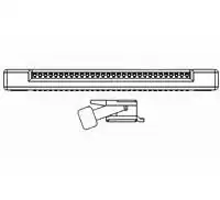 3-1734839-4 - Соединители FFC и FPC FPC CONN. 0.5MM PITCH T/C,34P