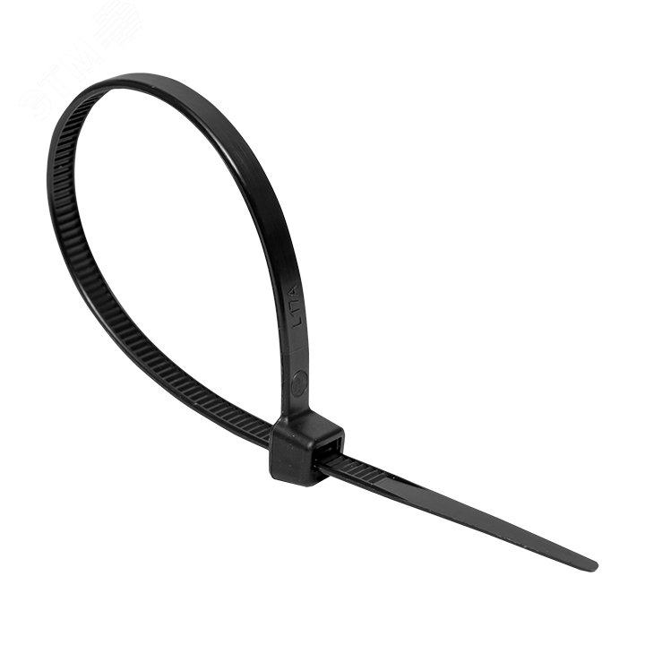 Хомут P6.6 стандартный (ч), 4.6x160 (100шт) FlexLock PROxima plc-fl-ctsb-4.6x160