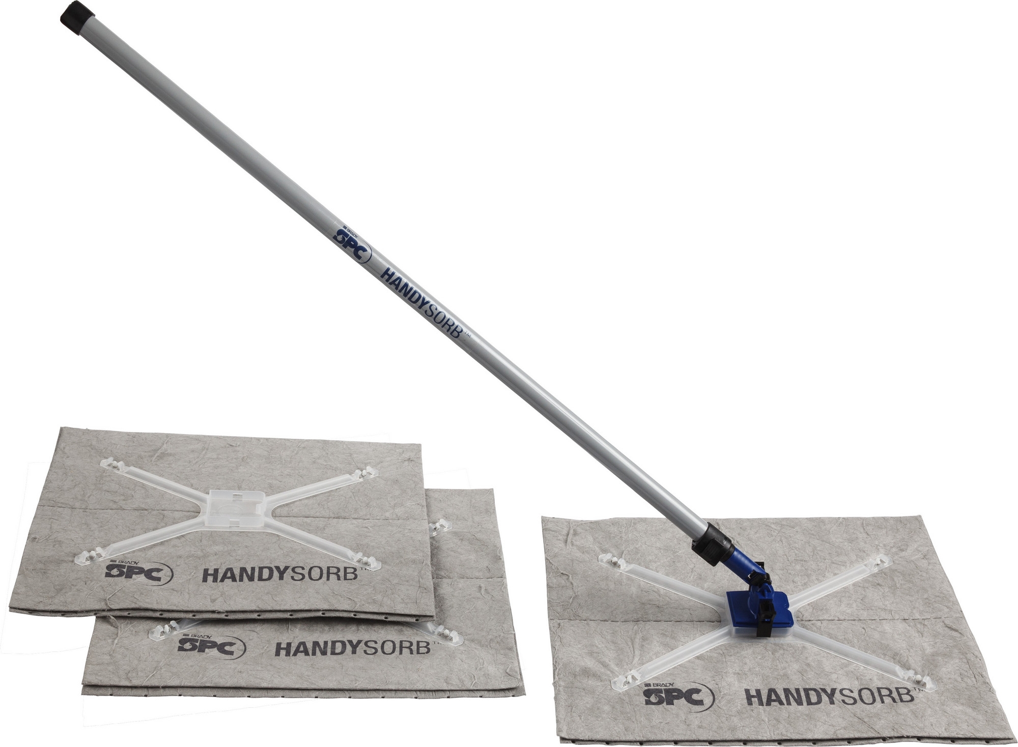 spc150600 - HANDYSORB-MOPKIT Стартовый набор HandySorb™. Включает: сорбент-швабра, держатель пластиковый, салфетки 3 шт. для сбора 5.6л.