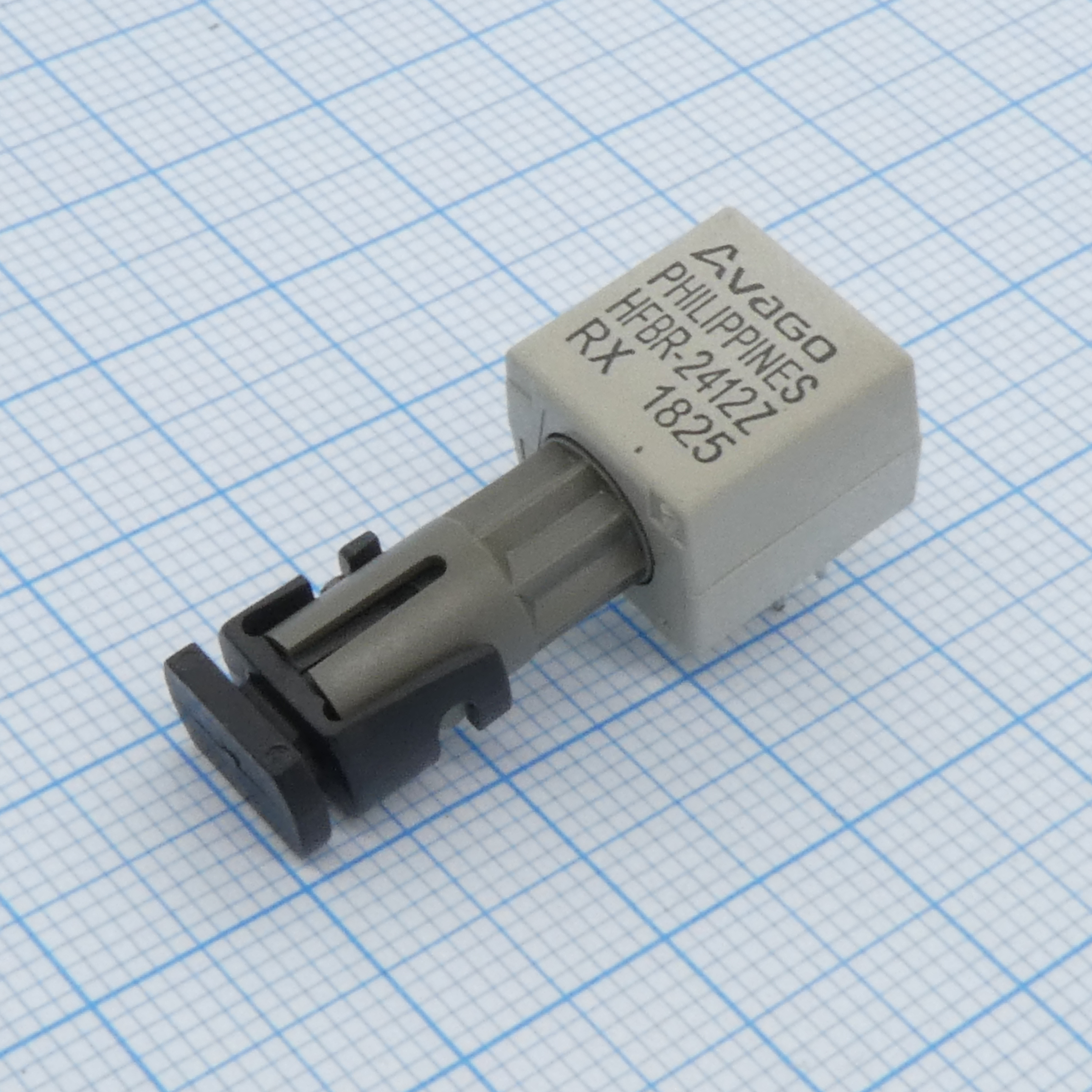 HFBR-2412Z - Оптоволоконный приемник 5 МБод 820нм 8-Pin -40...+85 С (Plastic ST Port)