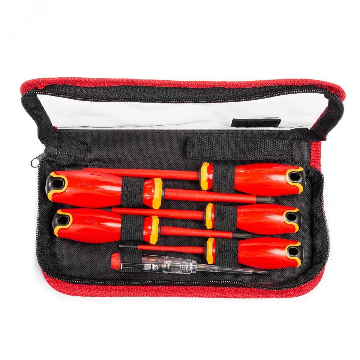 НИО-2206-S серия Профи - Набор диэлектрических отверток для работ под напряжением до 1000 В