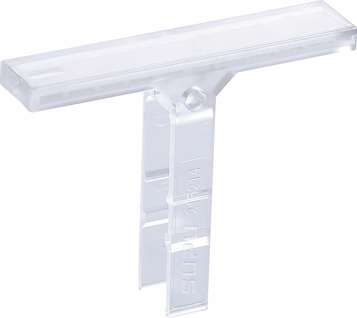 Держатель маркировки 215214 - Держатель маркировки, монтаж на стопор, цвет: прозрачный