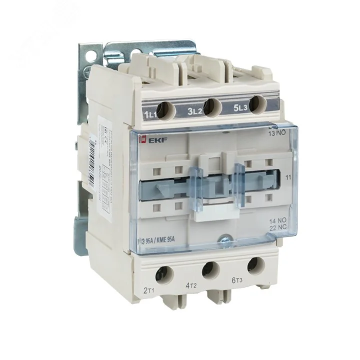 Контактор КМЭ 95А кат. 220В AC 1НО+1НЗ ctr-s-95-220