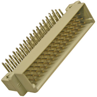 DIN41612 3*16 48 УГЛ. ВИЛКА - Разъем DIN DIN41612 3*16 48 угл. вилка, 48 контактов