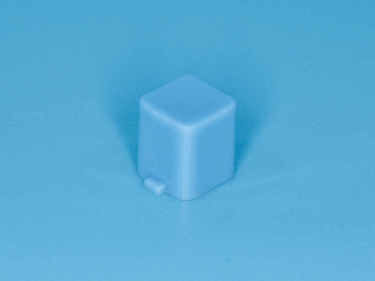 PSM1-K-1-L - Колпачок квадратный для мини кнопки, синий