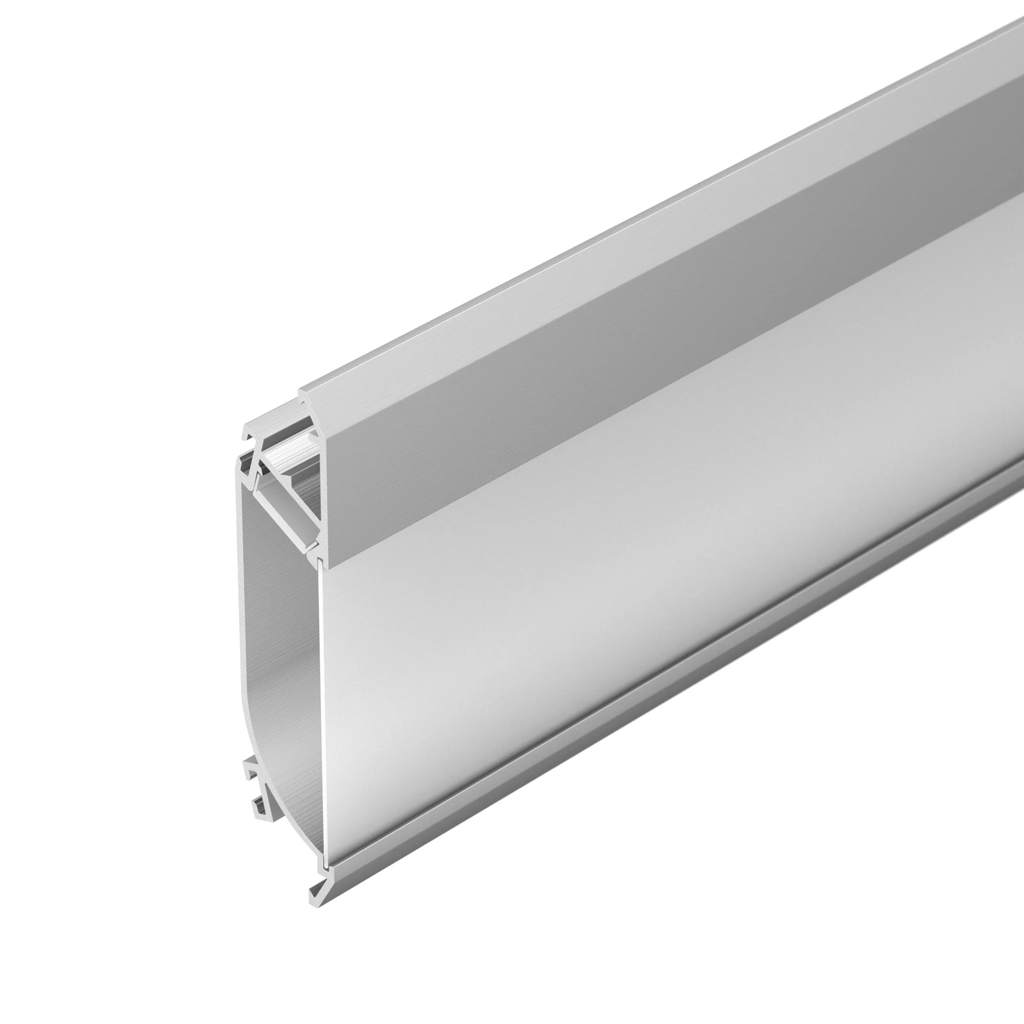 Профиль K-WALL-2000 ANOD 021716 - Алюминиевый анодированный профиль для подсветки стен. Подходит для гипсокартона толщиной 12мм. Габаритные размеры (LхWхH): 2000x17x80 мм. Ширина площадки для ленты 11,2 мм. Экраны, заглушки и другие аксессуары приобретают