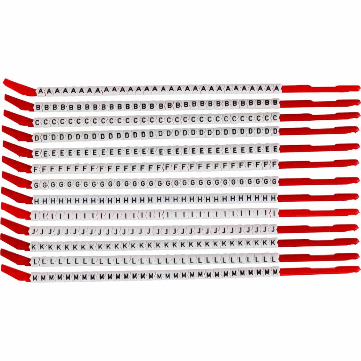 brd313139 - SCN-10-A-M клипсы, легенда "A-M", нейлон, для провода диаметром 2.8-3.3 мм, 300 шт. в упак.