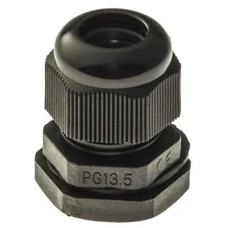 PG13.5 (IP 54) черный - Кабельный ввод PG13.5 (IP 54) Черный, полиамид