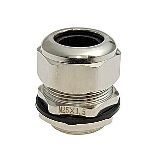 MBA25-16 - Кабельный ввод ZTM-ELECTRO MBA25-16, никелированная латунь