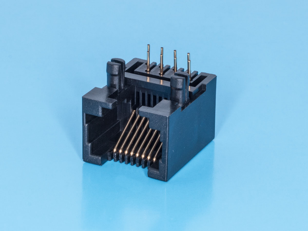 TJ4-8P8C - Разъем на плату 8P8C, тип 4