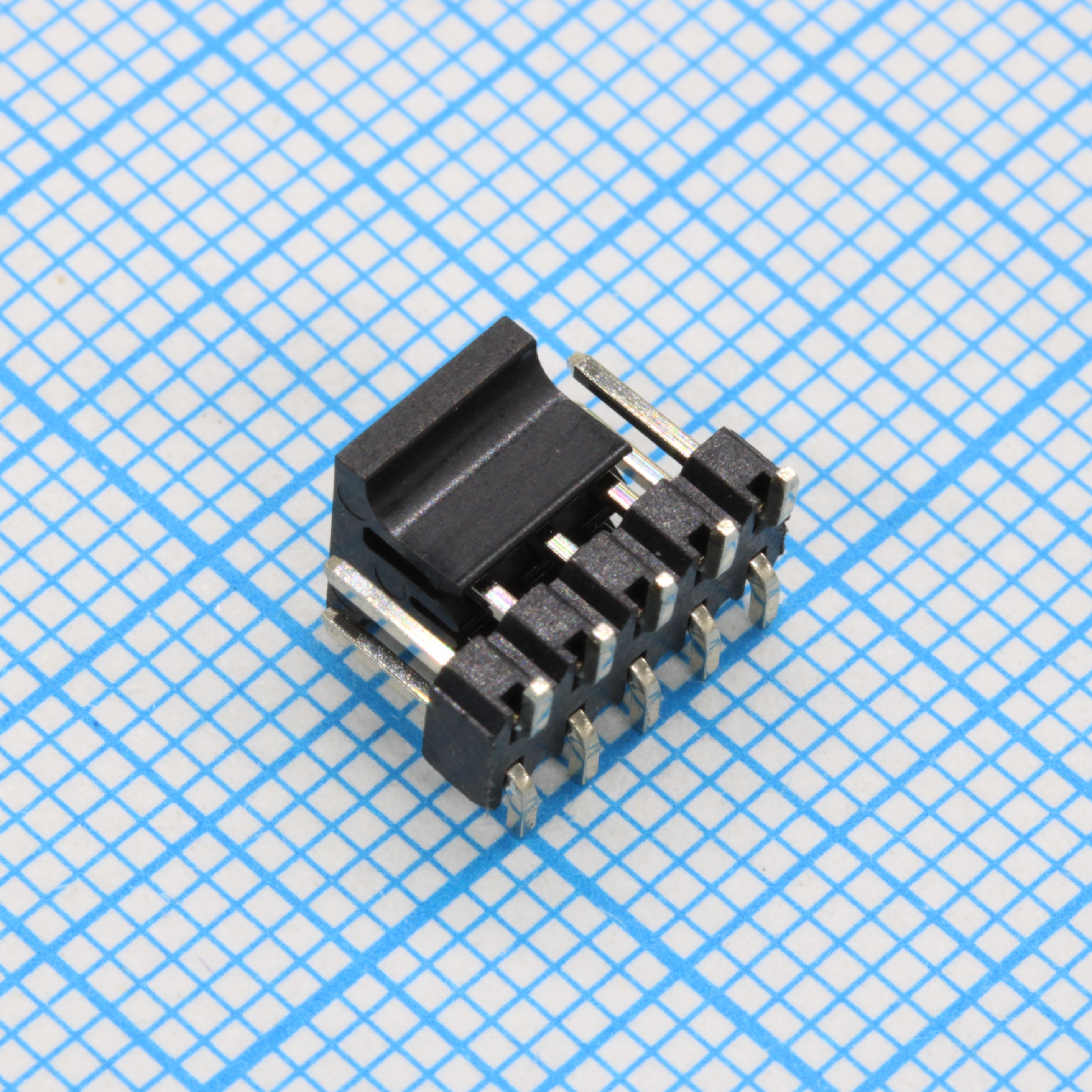 DS1025-08-2X5P8BSRX1-B - Вилка штыревая 2х5 контактов