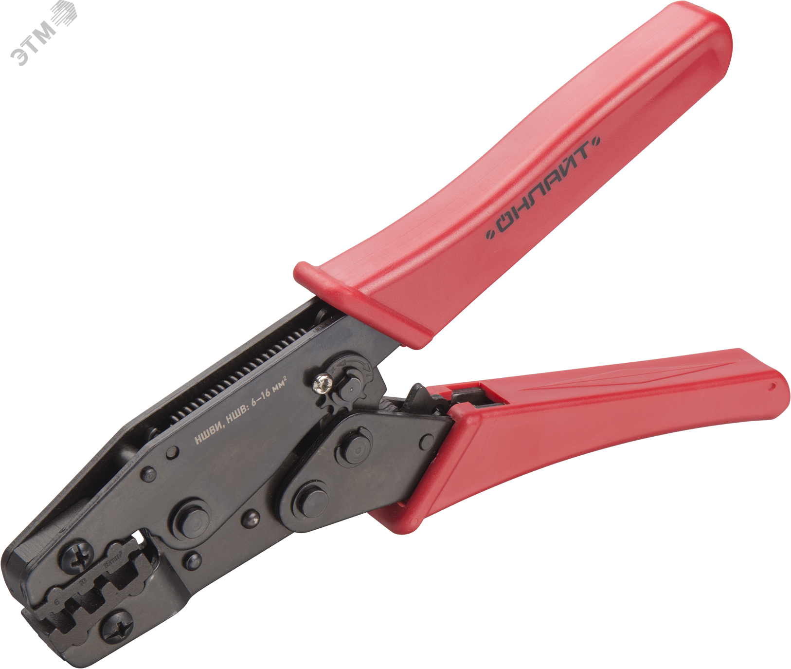 Пресс-клещи для втулочных наконечников 16 мм2 ОНЛАЙТ OHT-Pkv02-M-16 24711
