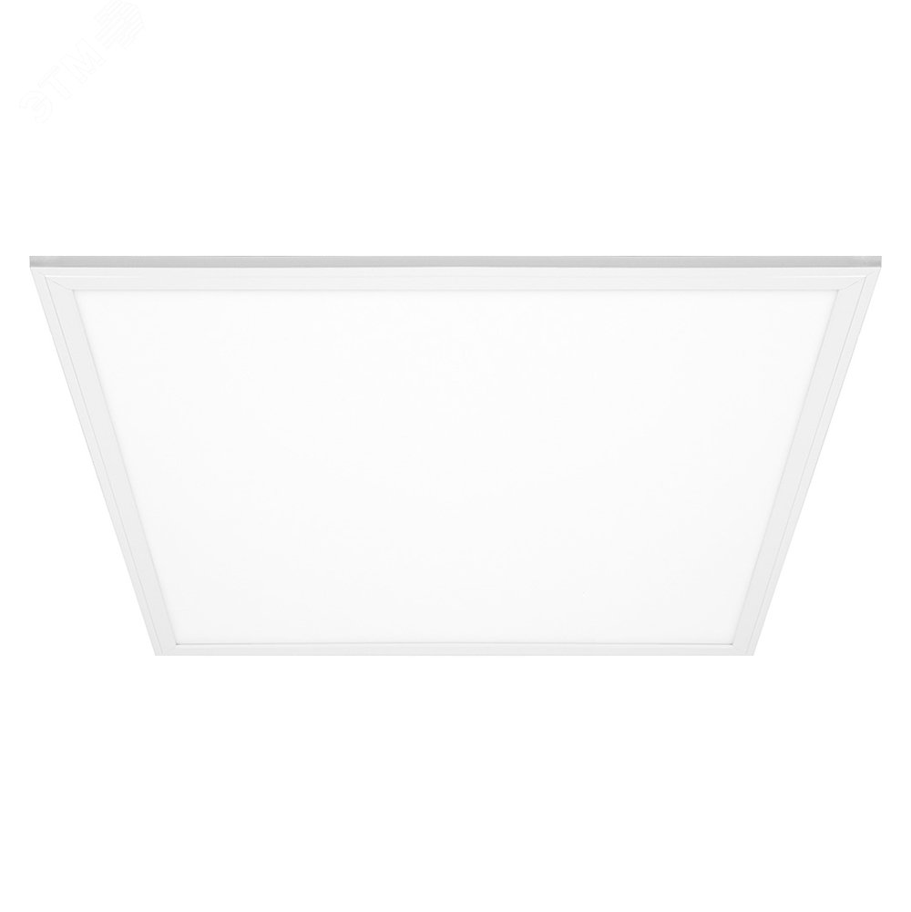 Светильник светодиодный ДВО-36w 595х595х8 6500К матовый с равномерной засветкой белый 28851