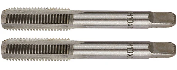 Метчики ручные, комплект 2 шт М8x1.0 мм
