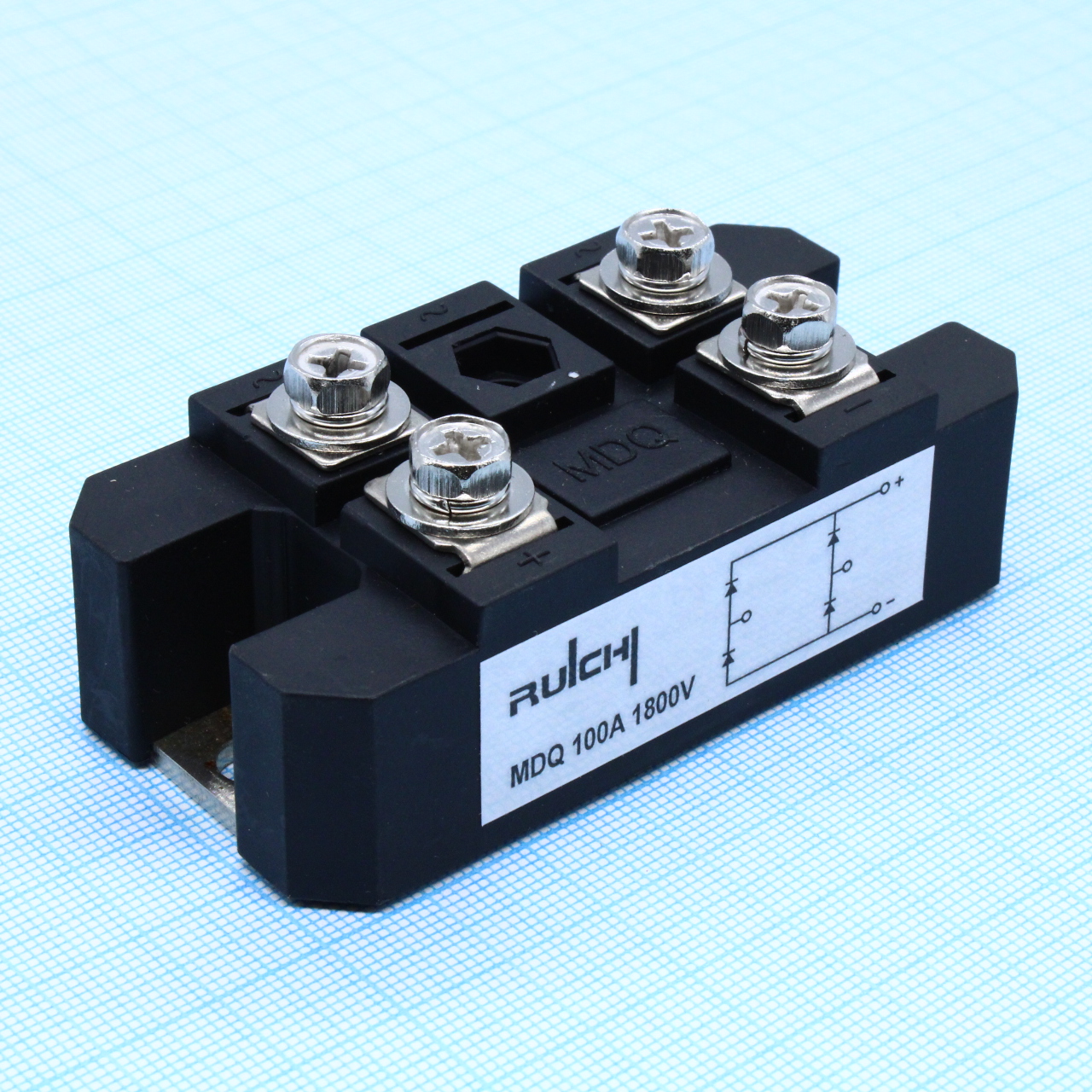 MDQ100-1800V - Диодный мост 100 А 1800 В, 1 фаза, -40…125 C