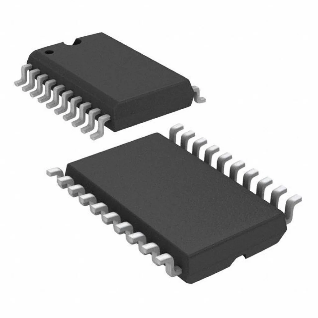 SN74AC245DWR - Шинный формирователь неинвертирующий двунаправленный 8-бит КМОП кристалл, SOT/R