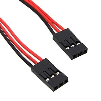 BLS-3 *2 AWG26 0.3M - Межплатный кабель питания на разъемах BLS-3 с двух сторон, с проводом AWG26, длина 0.3 м