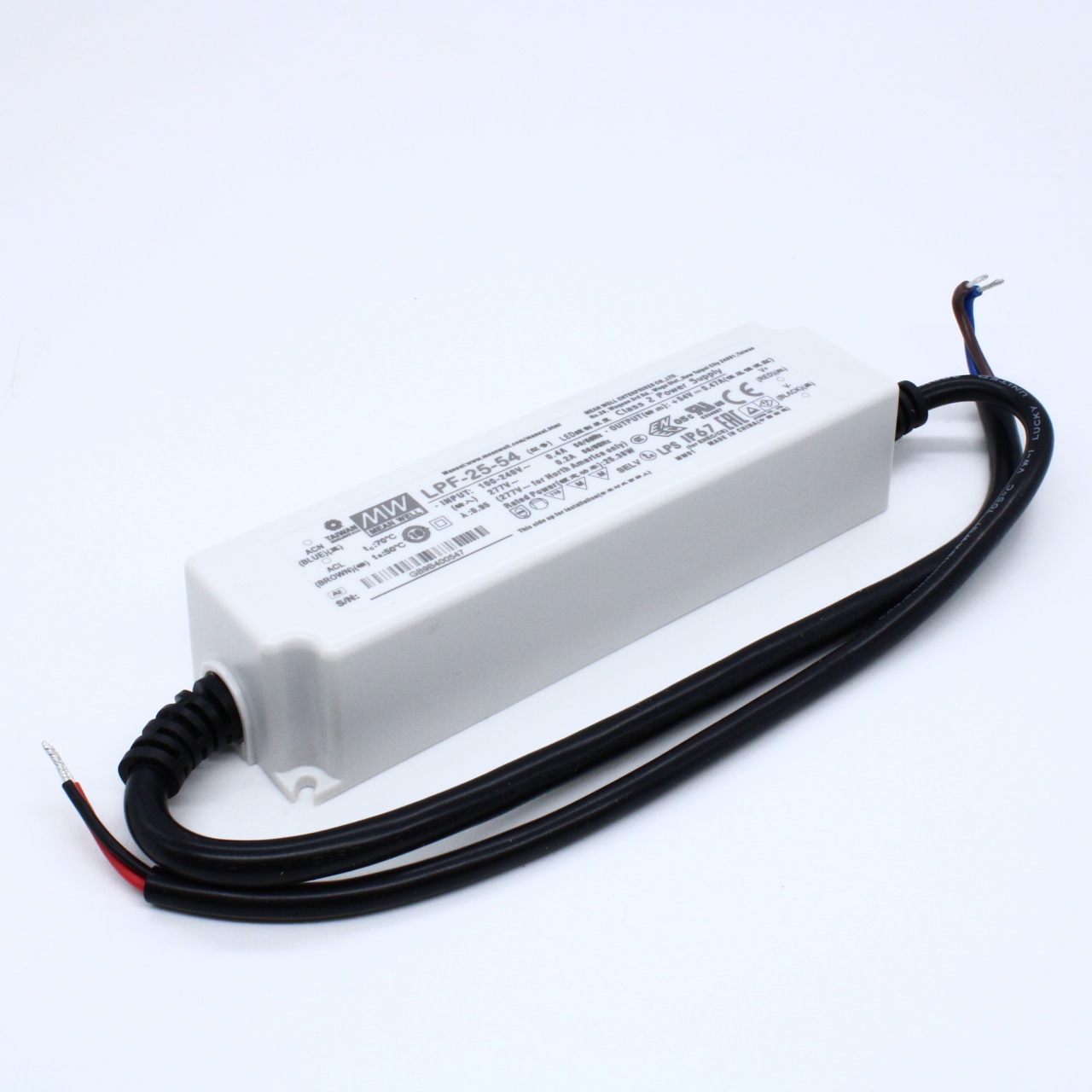 LPF-25-54 - AC/DC драйвер электропитания светодиодов, 25 Вт