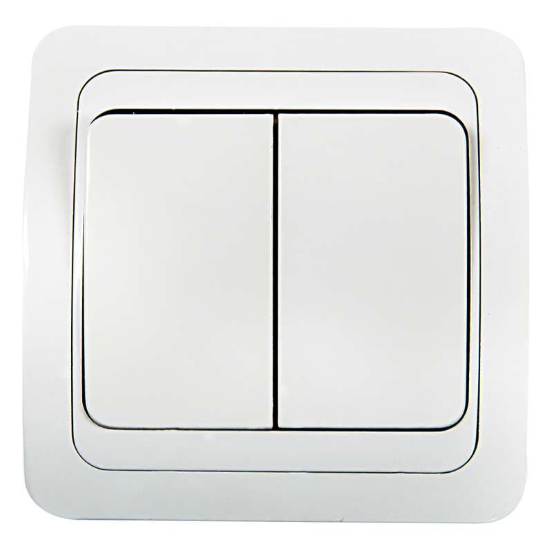 Выключатель 2-кл. СП Classico 2023 10А IP20 бел. ASD / 4680005959860