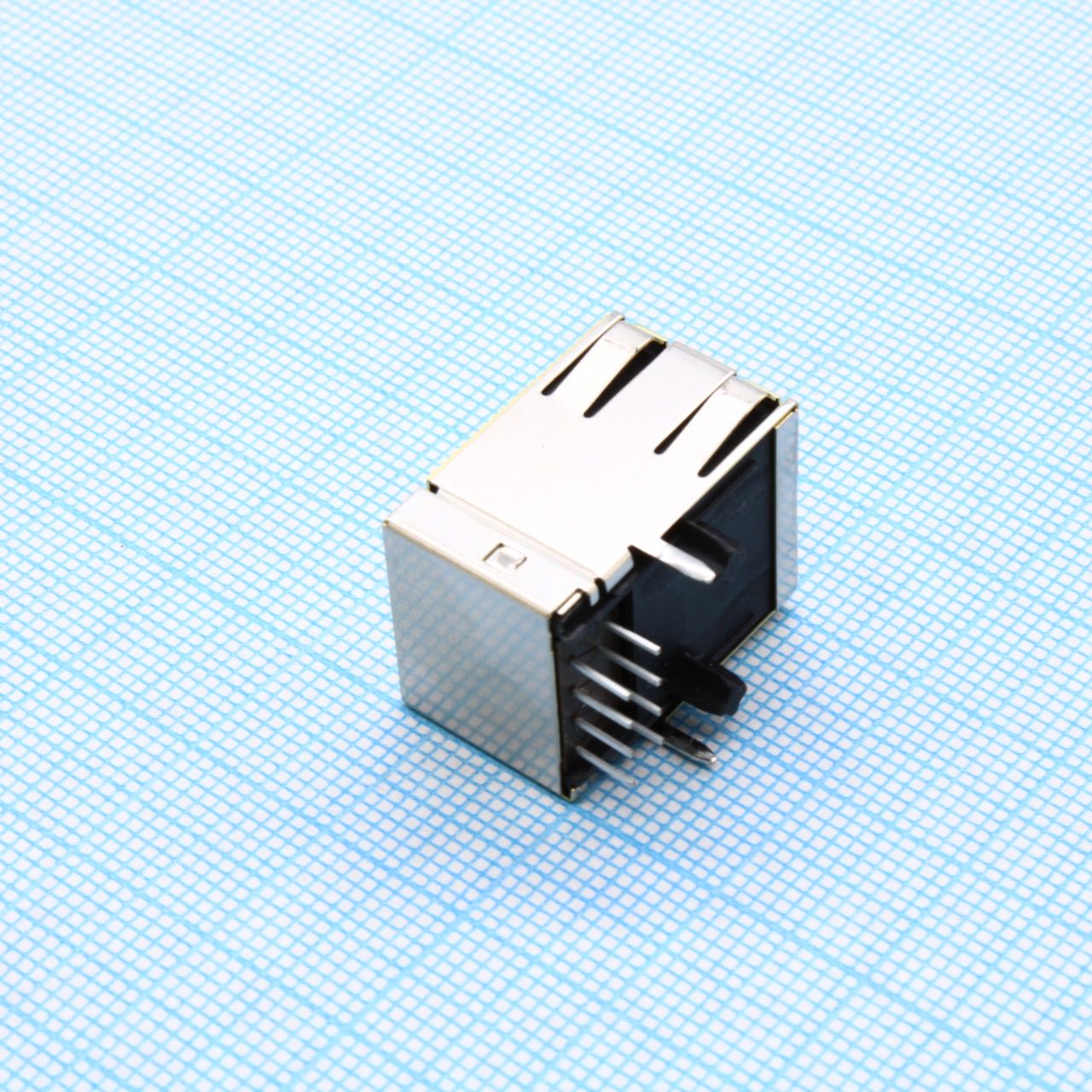 1-5406299-1 - Модульный разъем, Cat5, RJ45, Гнездо, 8 контакт(-ов), 8 вывод(-ов), 1 порт(-ов)