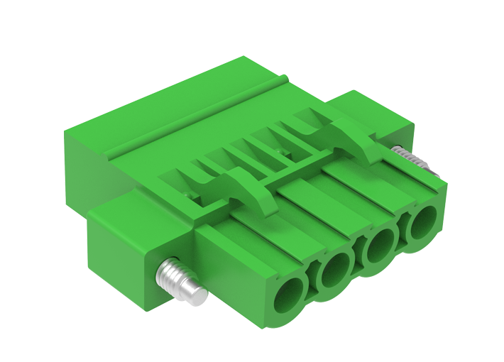 Розеточный разъем на кабель MC-RB5.08H18C-K-BK-0001 - Розеточный разъем, прямой, на кабель, шаг: 5.08 мм, 18 полюсов, фиксация провода винтовая, исполнение: с монтажными фланцами, 320V, 18A, цвет: оранжевый