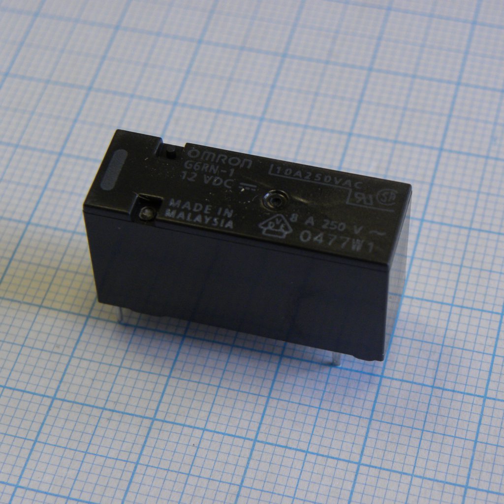 G6R-N-1 12DC - Силовое реле 12VDC 8A SPDT (28,5x10x15мм)