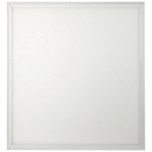 Светильник светодиодный SPL-510-W-40K-040 40Вт 4000К IP40 3420лм 595х595х8 без драйвера панель бел. Б0048927