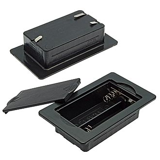 AA*2 75*44*18MM - Батарейный отсек AA*2 75*44*18 мм, закрытый