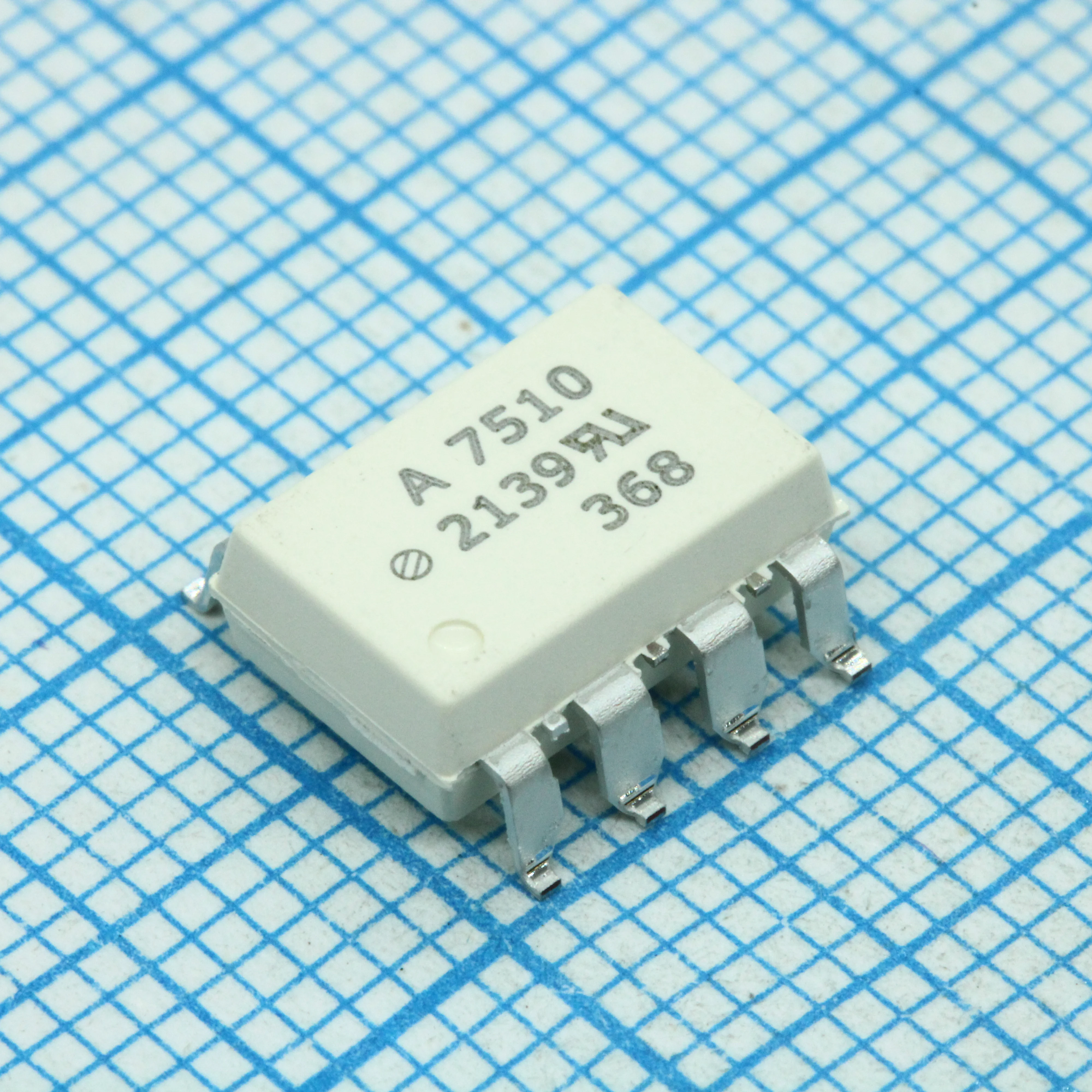 HCPL-7510-300E - Оптически изолированный усилитель 100кГц 16мА