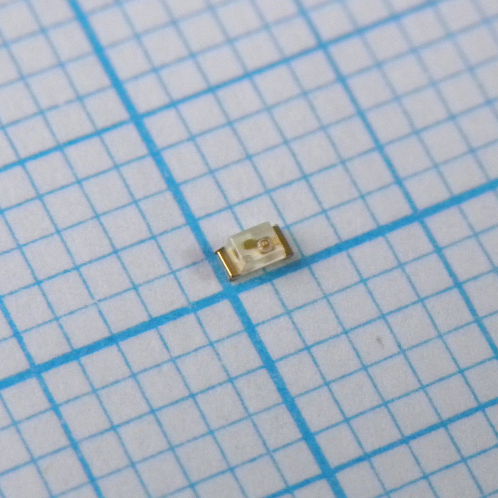 KPH-1608SGC - Светодиод smd 1,6х0,8мм/зеленый/568нм/3-12мкд/прозрачный/120°